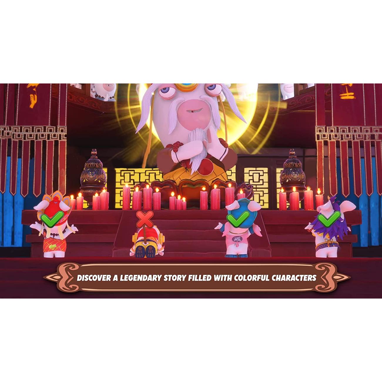 PS4 игра Ubisoft Rabbids: Party of Legends