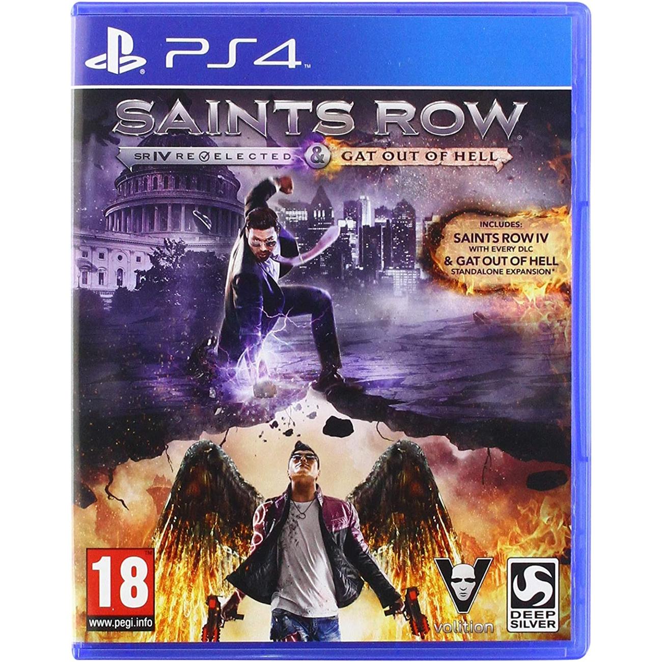 Купить PS4 игра Deep Silver Saints Row IV: Re-elected&Gat out of Hell.FE в  каталоге интернет магазина М.Видео по выгодной цене с доставкой, отзывы,  фотографии - Москва