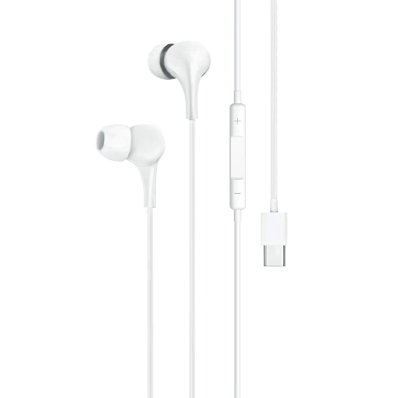 Изображение товара Наушники внутриканальные HIPER Wired Casual White (HTW-IN2)