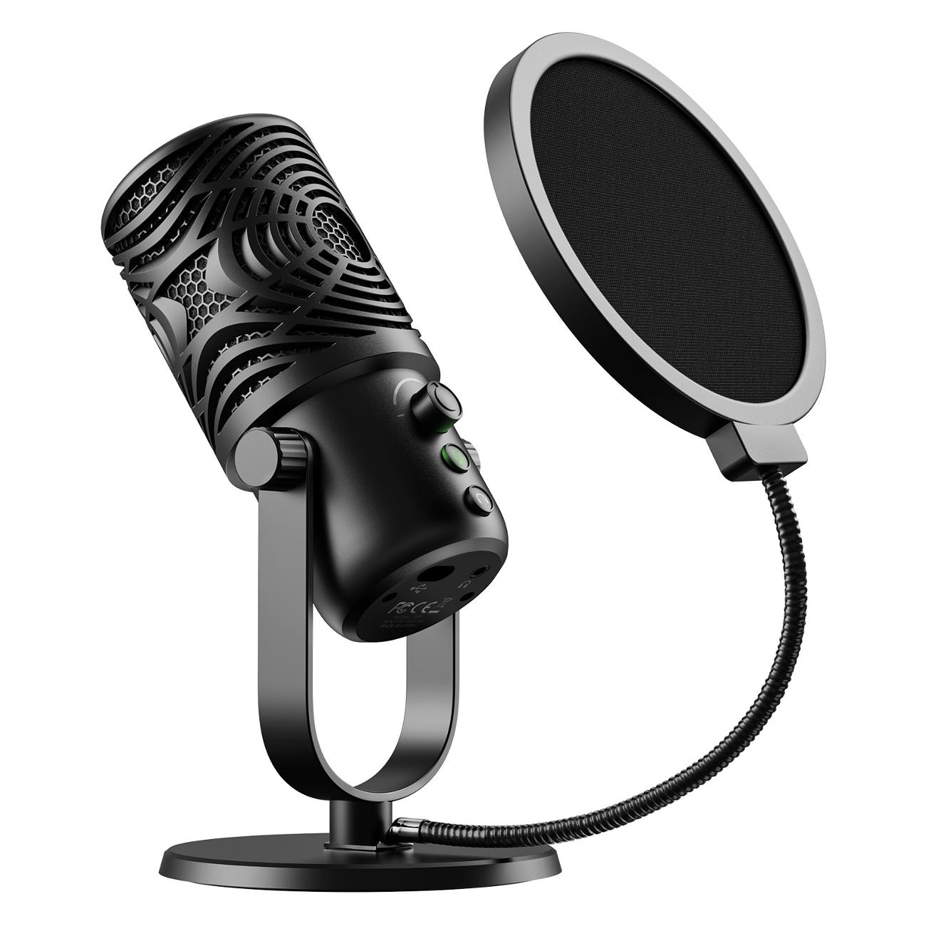 Изображение товара Игровой микрофон для компьютера OneOdio FM1Black