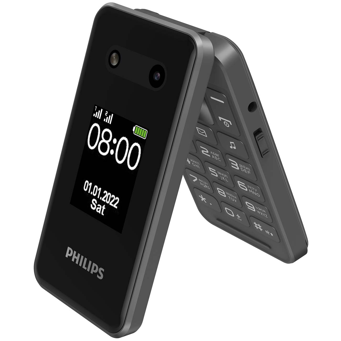 Мобильный телефон Philips Xenium E2602 темно-серый