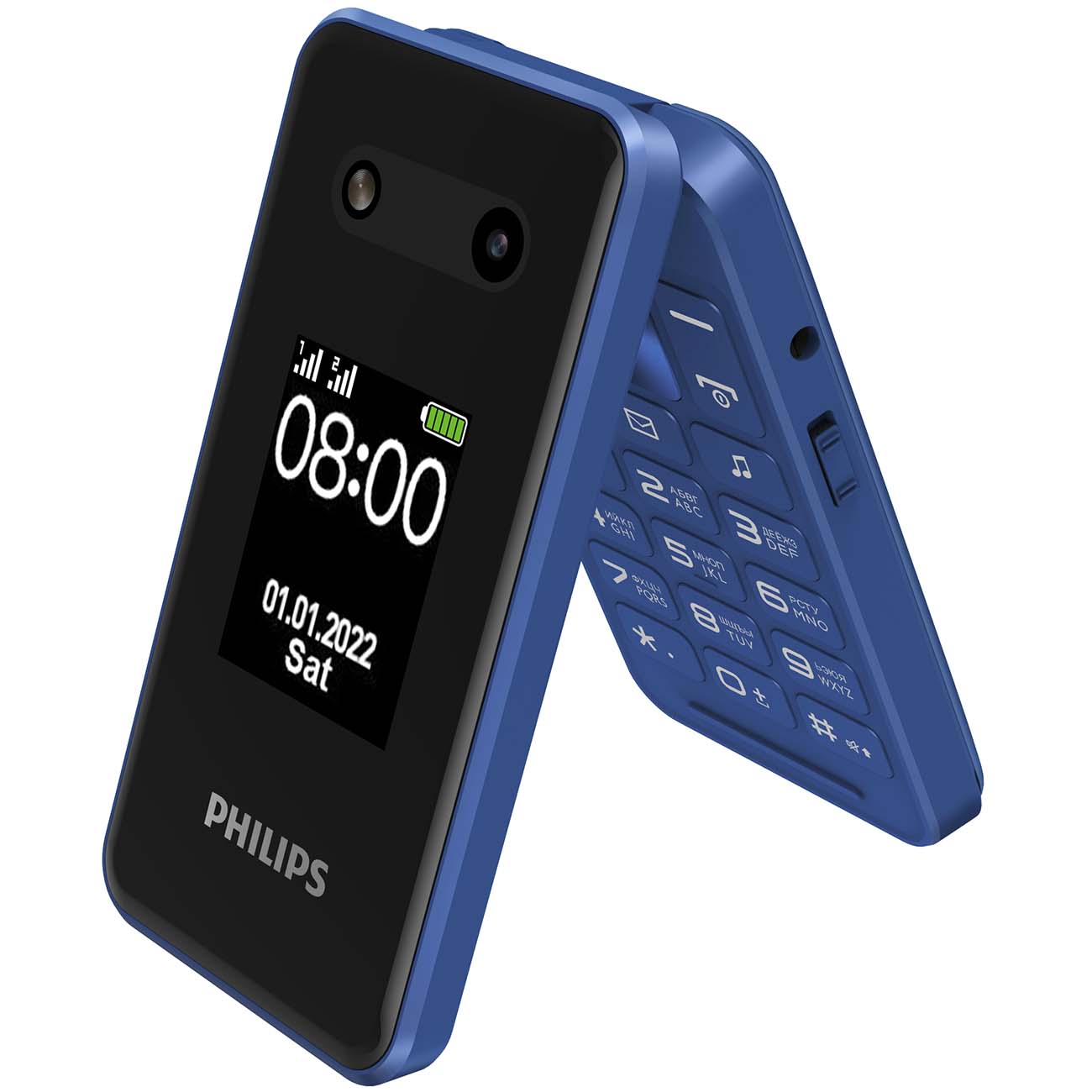 Мобильный телефон Philips Xenium E2602 синий