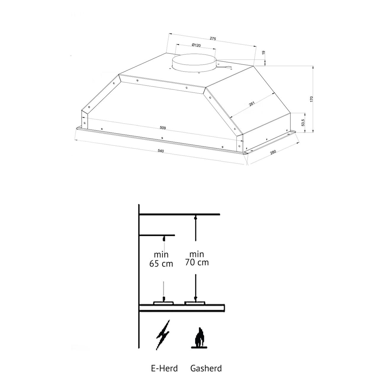 Kuppersberg ibox 60 b схема встраивания