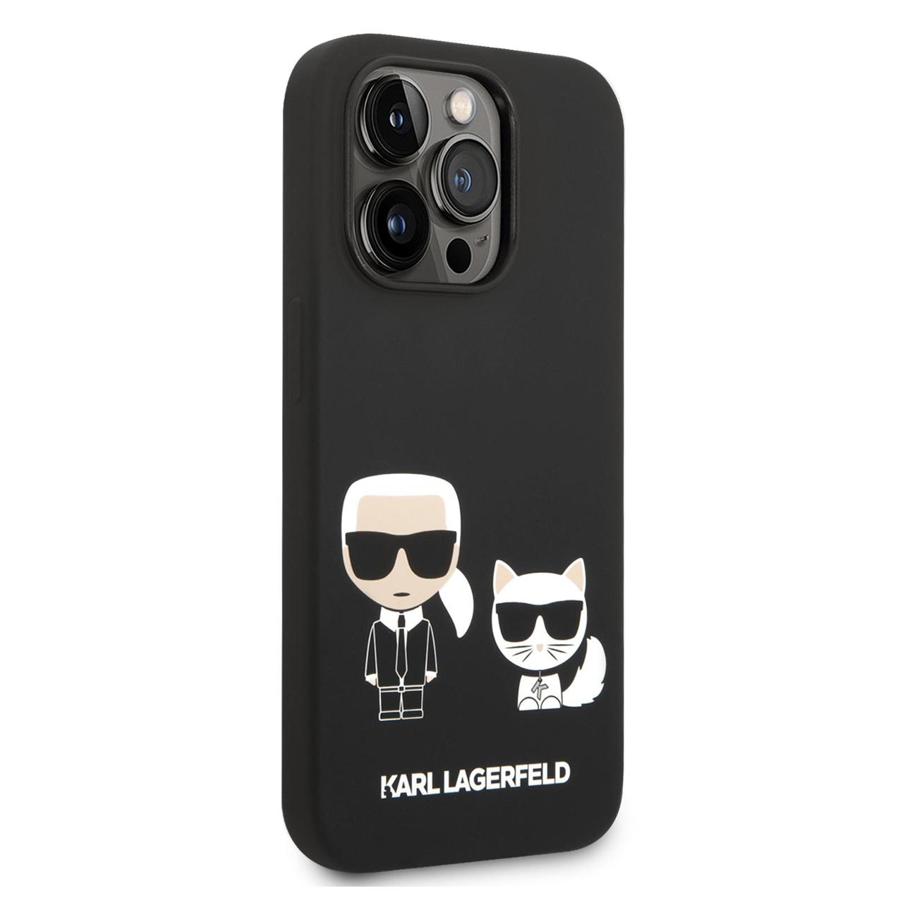 Купить Чехол Karl Lagerfeld на iPhone 14 Pro Max Liquid silicone Black в  каталоге интернет магазина М.Видео по выгодной цене с доставкой, отзывы,  фотографии - Москва