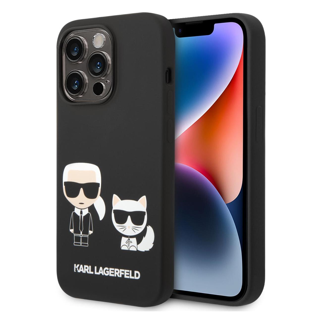 Купить Чехол Karl Lagerfeld на iPhone 14 Pro Max Liquid silicone Black в  каталоге интернет магазина М.Видео по выгодной цене с доставкой, отзывы,  фотографии - Москва