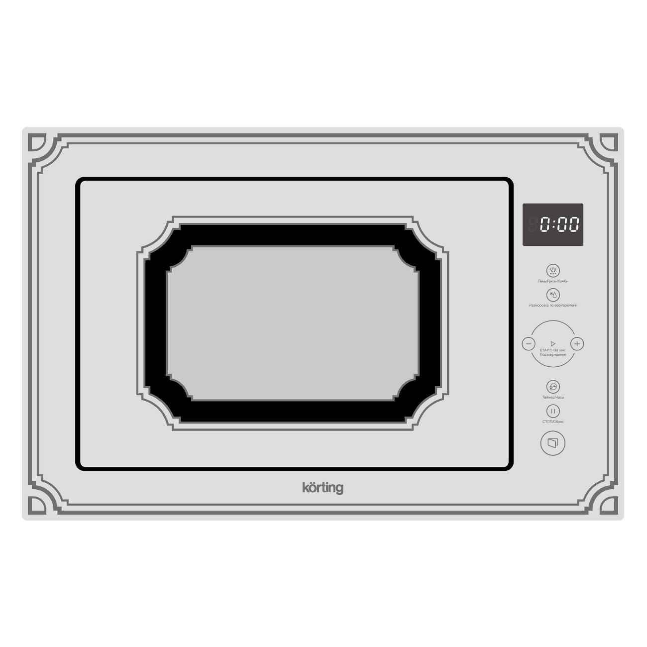 Изображение товара Встраиваемая микроволновая печь Korting KMI 825 RGW