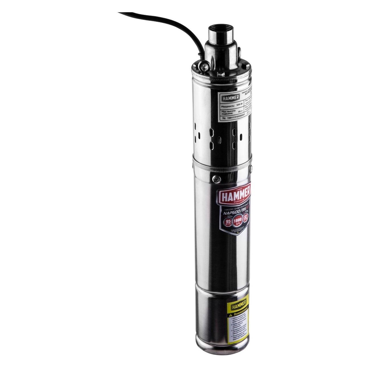 Изображение товара Насос скважинный Hammer NAP500/95SP
