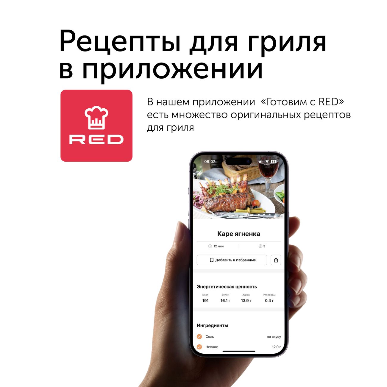 Электрогриль RED solution SteakPRO RGM-M813