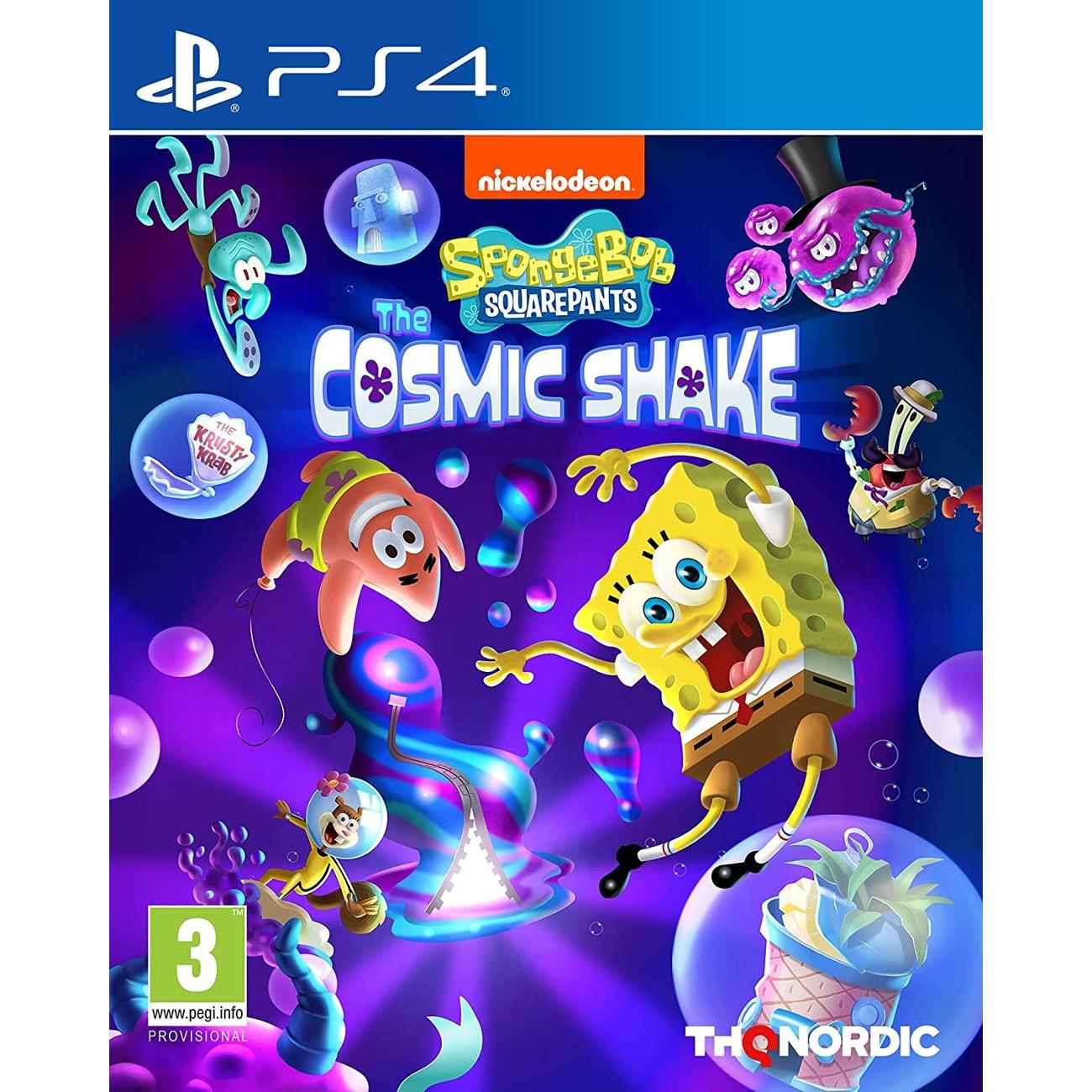 Купить PS4 игра THQ Nordic SpongeBob SquarePants. The Cosmic Shake в  каталоге интернет магазина М.Видео по выгодной цене с доставкой, отзывы,  фотографии - Москва