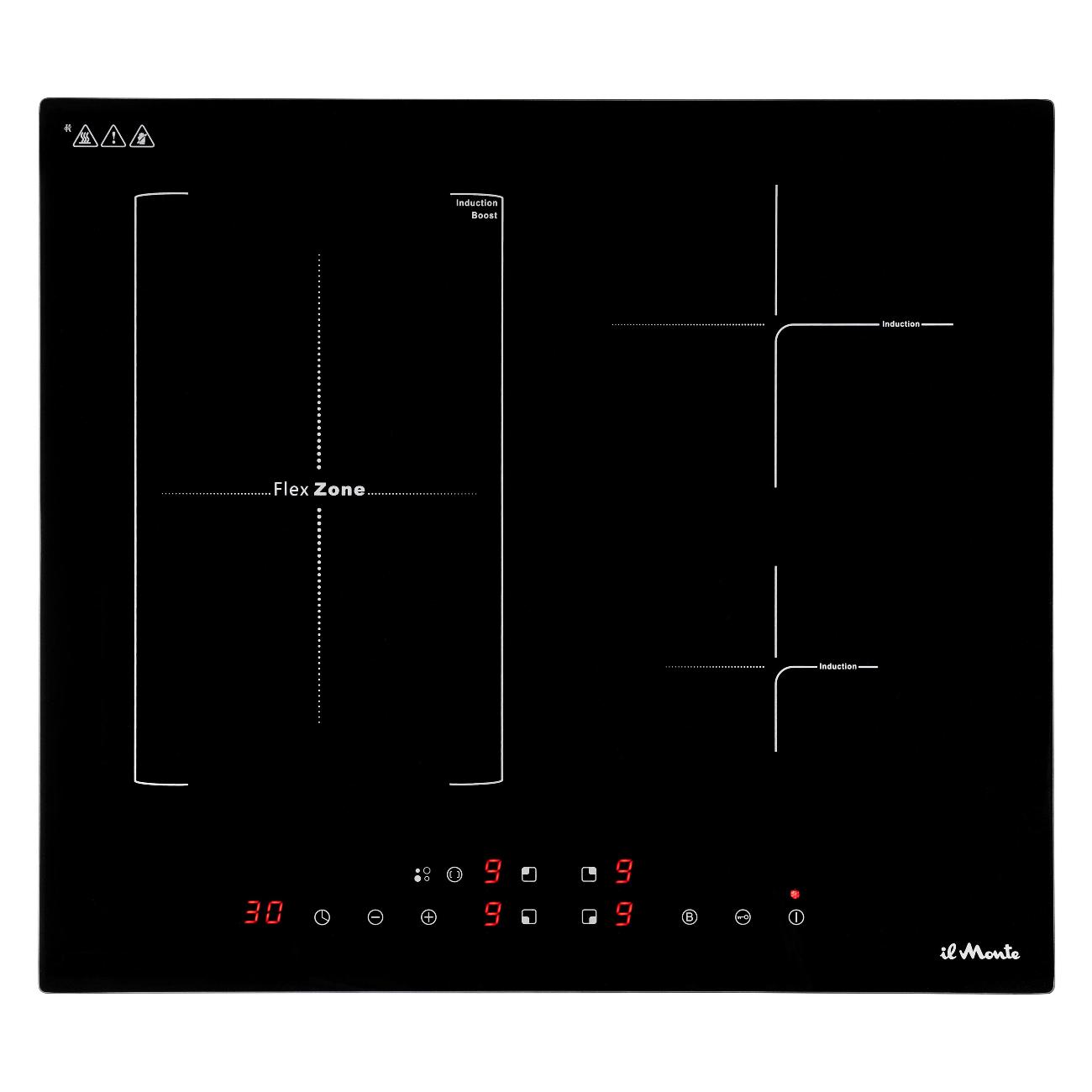Изображение товара Встраиваемая индукционная панель независимая il Monte BH-662-BIH