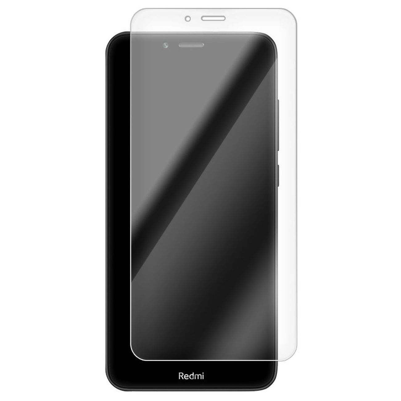 Изображение товара Комплект из 3-x защитных гибридных стекол Krutoff для Xiaomi Redmi 7A