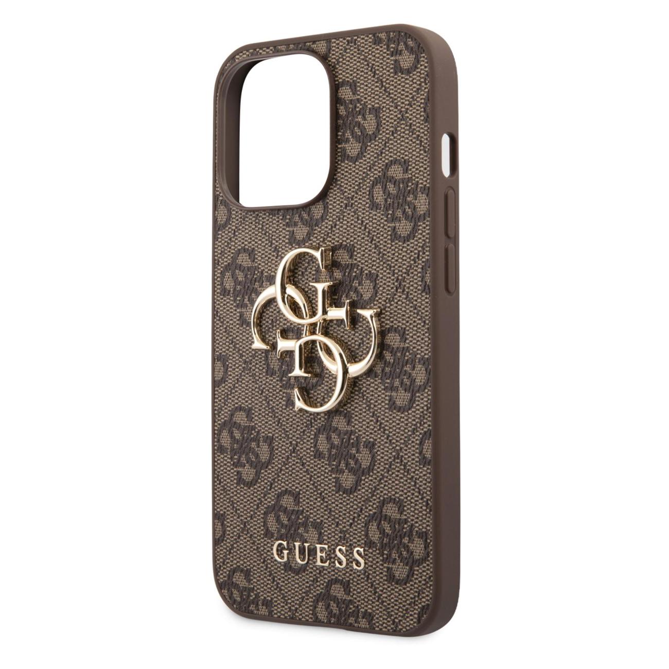 Купить Чехол Guess на iPhone 13 Pro Max PU leather 4G Big logo Brown в  каталоге интернет магазина М.Видео по выгодной цене с доставкой, отзывы,  фотографии - Москва