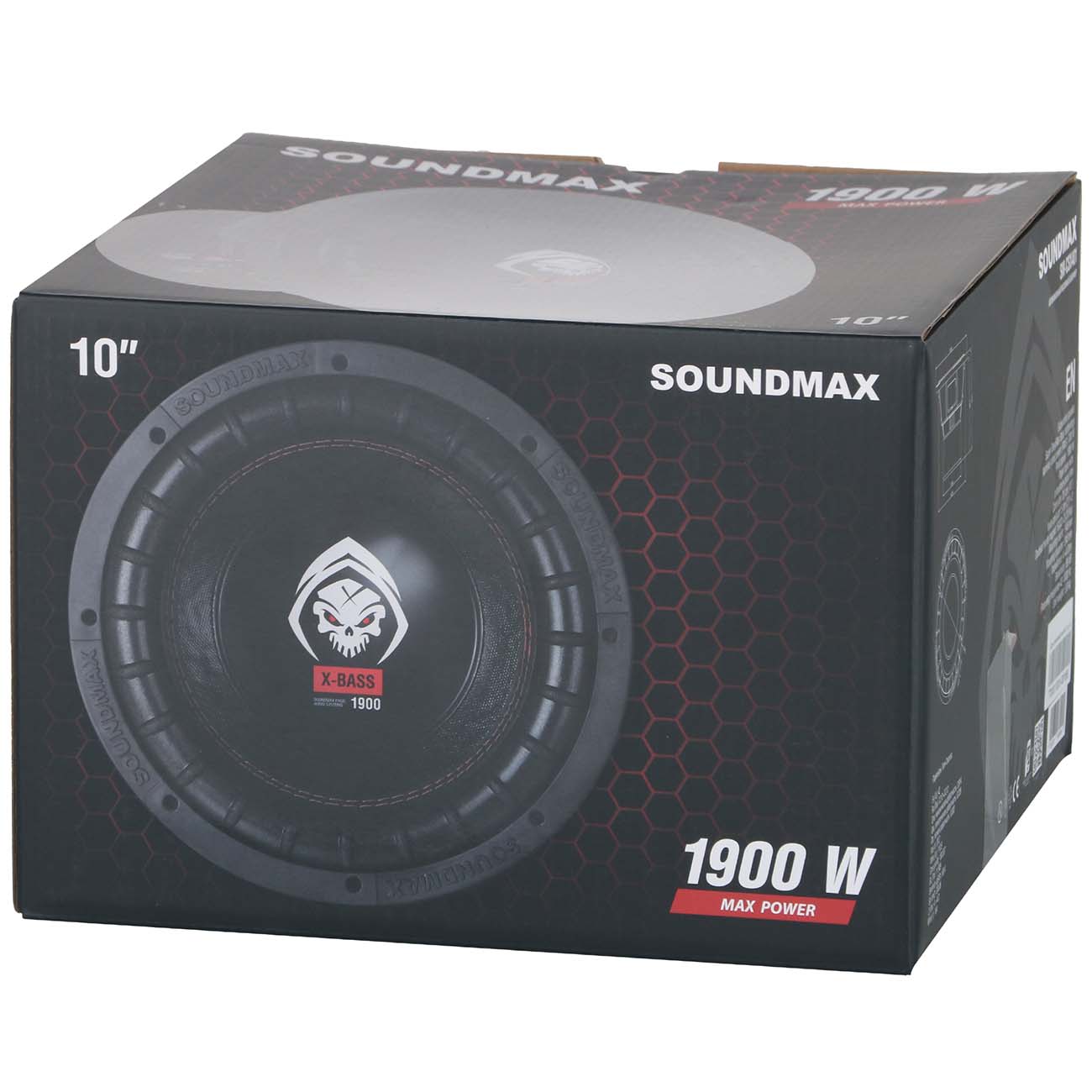 Купить Автомобильный сабвуфер корпусной Soundmax SOUNDMAX SM-CSX401 в  каталоге интернет магазина М.Видео по выгодной цене с доставкой, отзывы,  фотографии - Москва