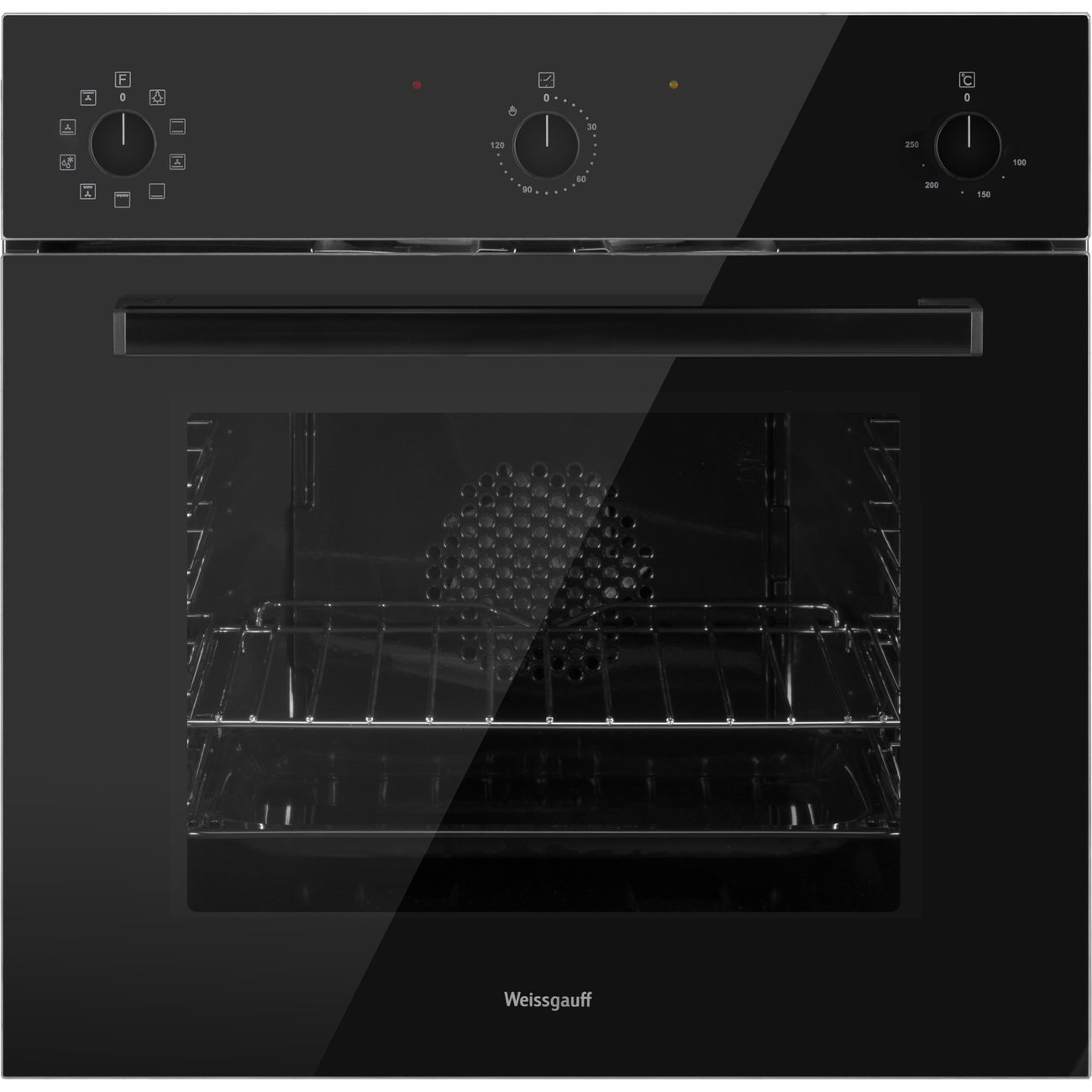 Купить Электрический духовой шкаф Weissgauff EOV 206 SB Black в каталоге  интернет магазина М.Видео по выгодной цене с доставкой, отзывы, фотографии  - Москва