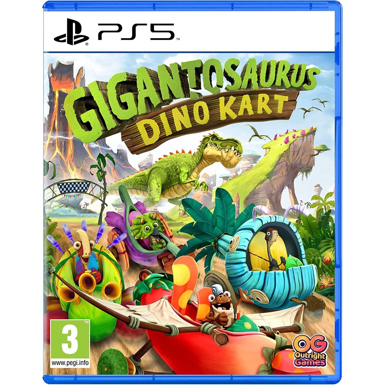 Купить PS5 игра Outright Games Gigantosaurus. Dino Kart в каталоге интернет  магазина М.Видео по выгодной цене с доставкой, отзывы, фотографии - Москва