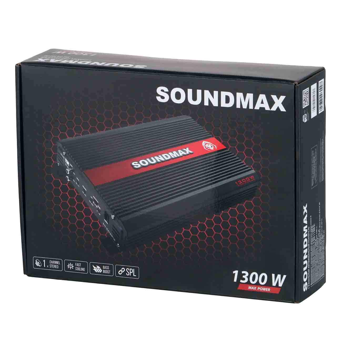 Купить Автомобильный усилитель (1 канал) Soundmax SM-CA1001M(чёрный) в  каталоге интернет магазина М.Видео по выгодной цене с доставкой, отзывы,  фотографии - Москва