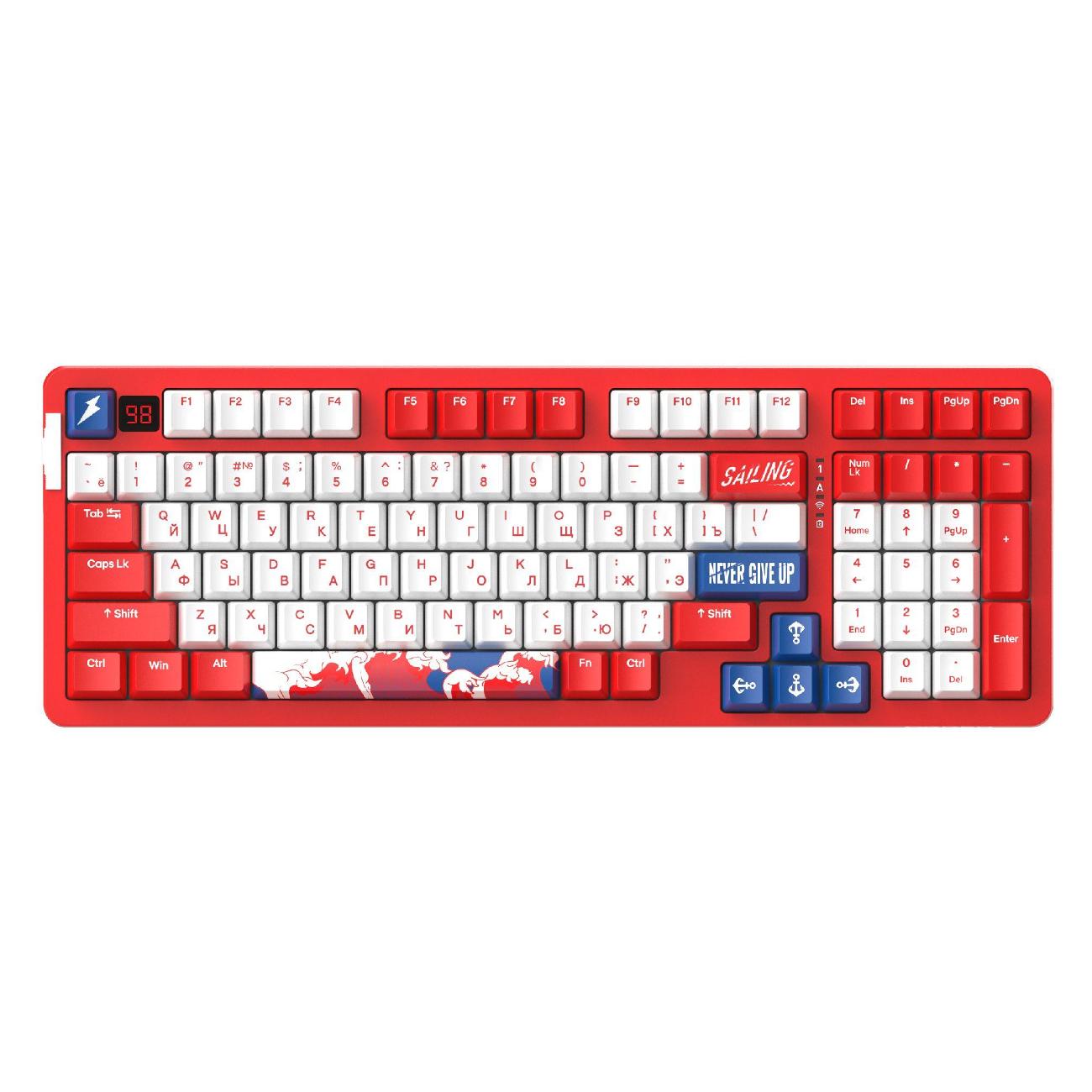 Игровая клавиатура Dareu A98 Pro Sailing-Red (русская раскладка)