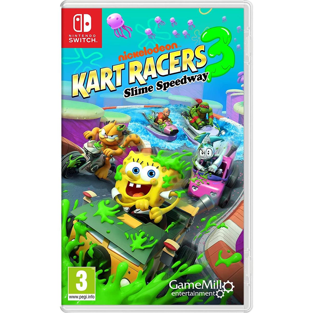 Купить Игра GameMill Entertainme Nickelodeon Kart Racers 3: Slime Speedway  в каталоге интернет магазина М.Видео по выгодной цене с доставкой, отзывы,  фотографии - Москва