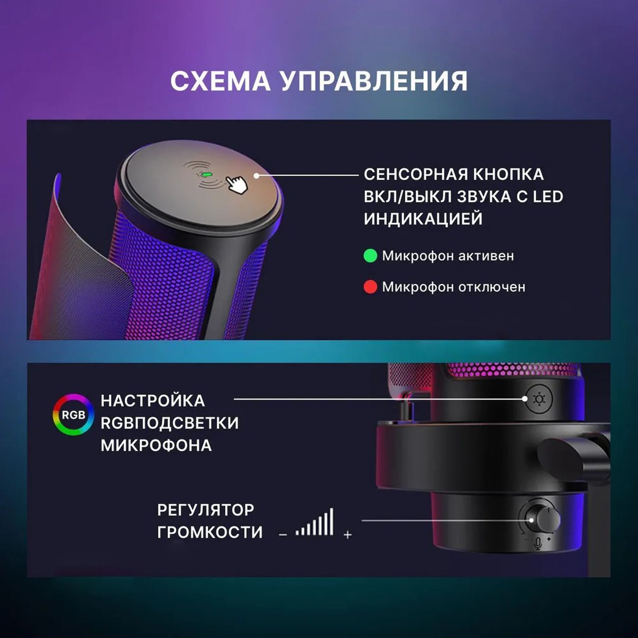 Купить Игровой микрофон для компьютера Fifine AmpliGame A8 Black в каталоге  интернет магазина М.Видео по выгодной цене с доставкой, отзывы, фотографии  - Москва