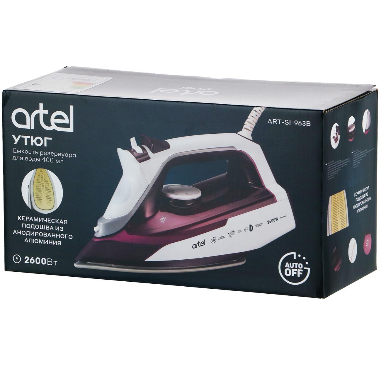 Утюг Artel ART-SI-963B White