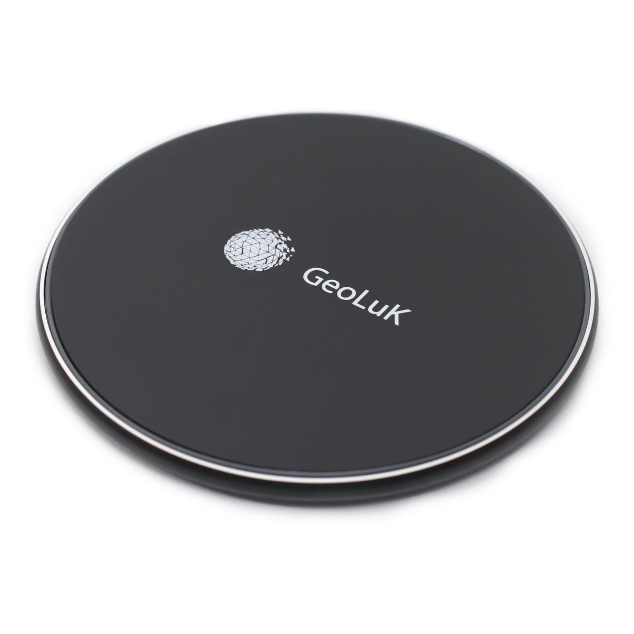 Изображение товара Беспроводное зарядное устройство GeoLuK Fast Tablet 15W Black