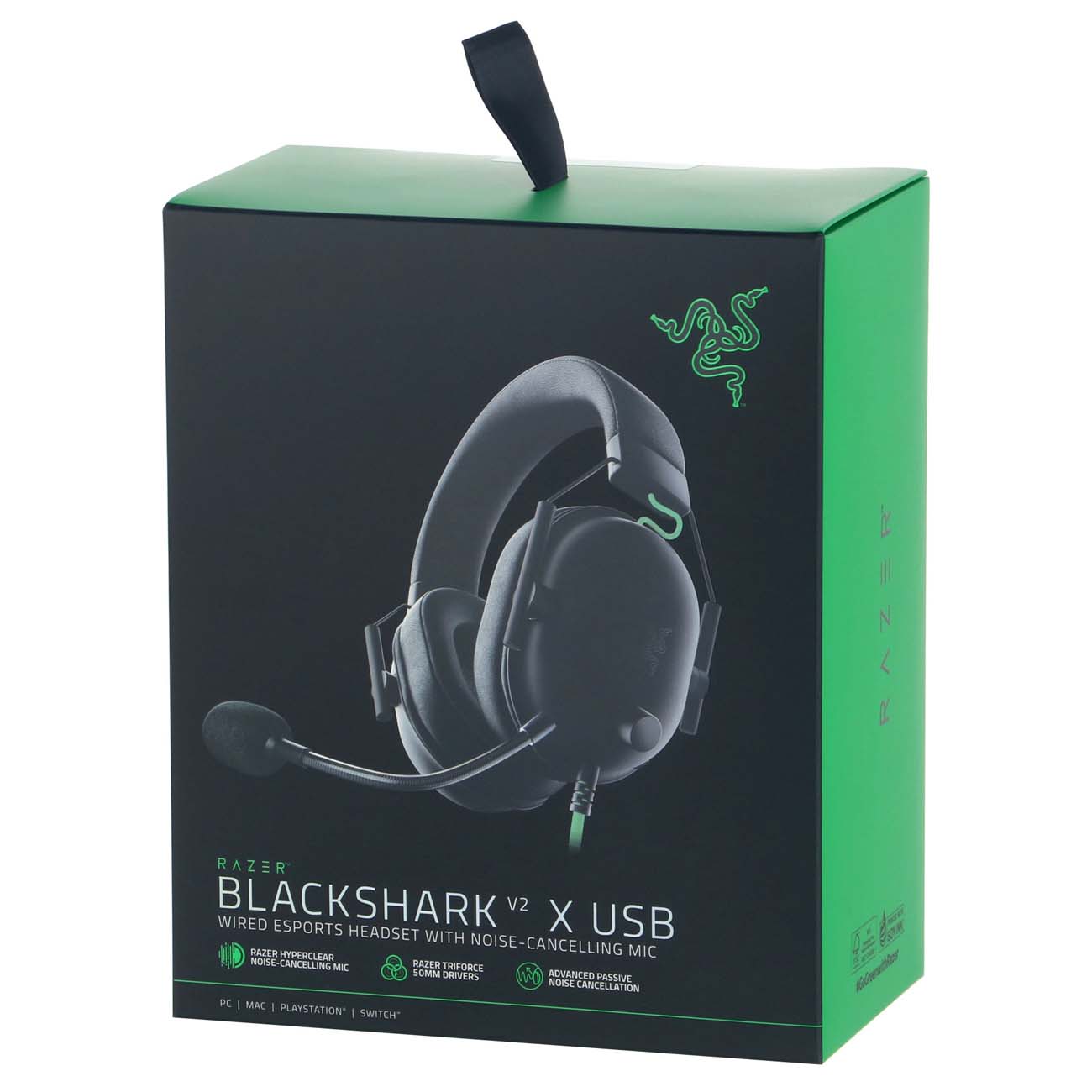 Купить Игровые наушники Razer Blackshark V2 X USB Black  (RZ04-04570100-R3M1) в каталоге интернет магазина М.Видео по выгодной цене  с доставкой, отзывы, фотографии - Москва