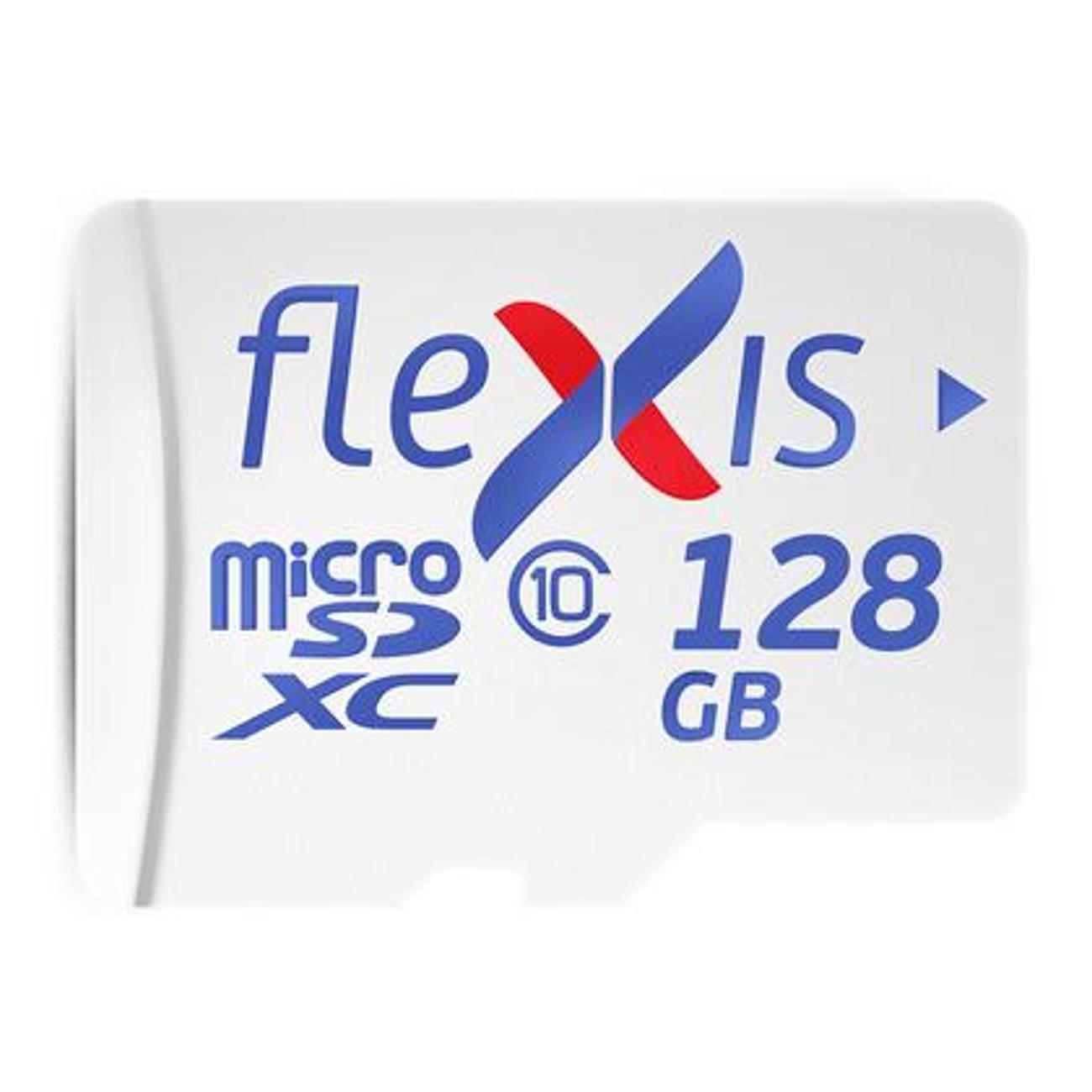 Купить Карта памяти MicroSD Flexis 128GB (FMSD128GU1) в каталоге интернет  магазина М.Видео по выгодной цене с доставкой, отзывы, фотографии - Москва