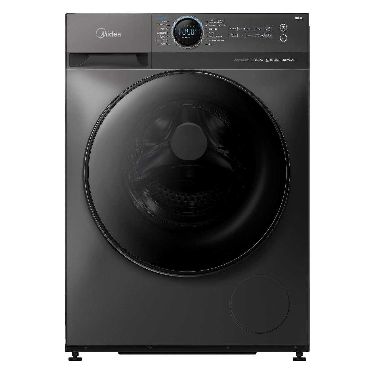 Стиральная машина с сушкой Midea MF200D80WBS/S-RU