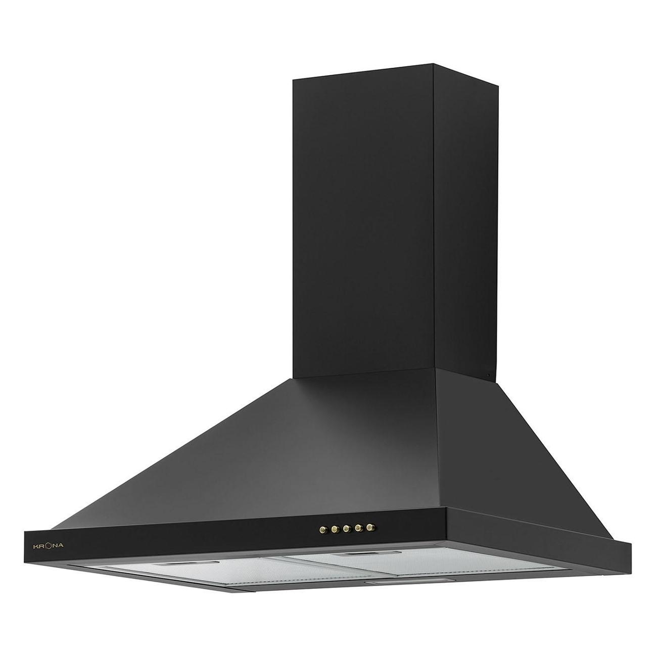 Изображение товара Вытяжка пристенная Krona BELLA RETRO 600 BLACK PB