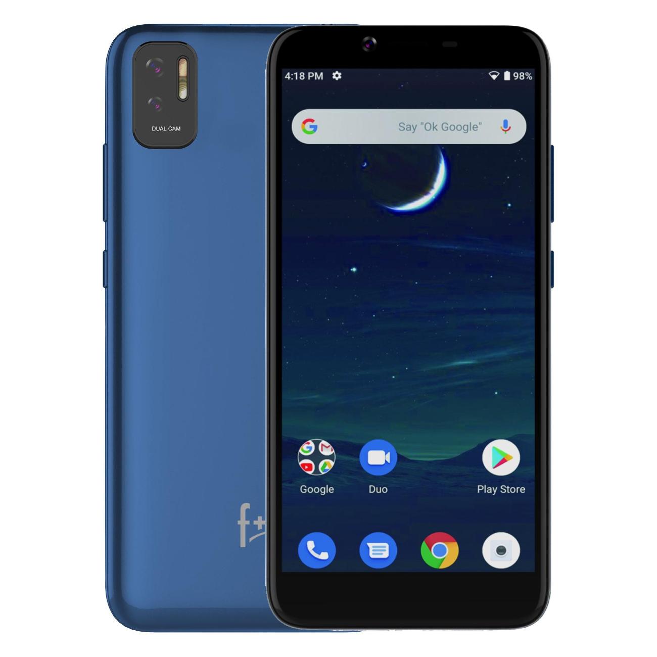 Купить Смартфон F+ SA55 2GB/16GB Blue в каталоге интернет магазина М.Видео  по выгодной цене с доставкой, отзывы, фотографии - Москва