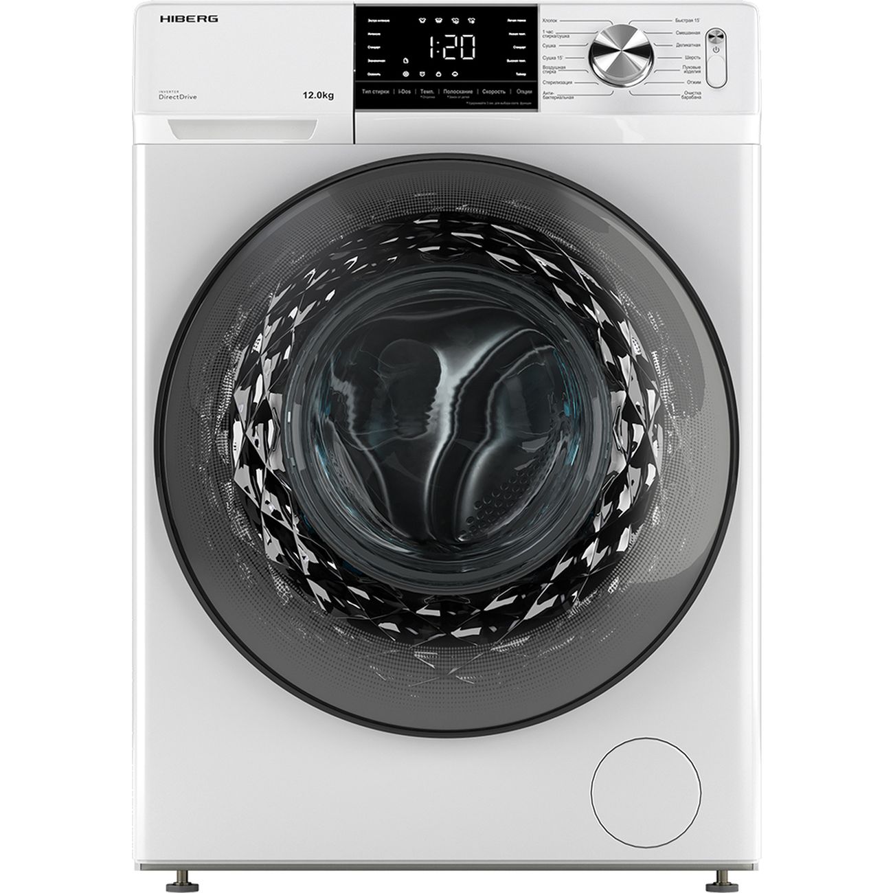 Изображение товара Стиральная машина Hiberg i-DDQ6A - 1214 W