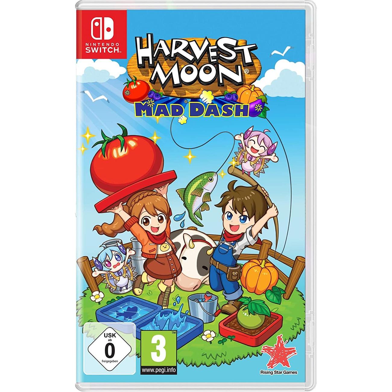 Купить Игра Rising Star Games Harvest Moon: Mad Dash в каталоге интернет  магазина М.Видео по выгодной цене с доставкой, отзывы, фотографии - Москва