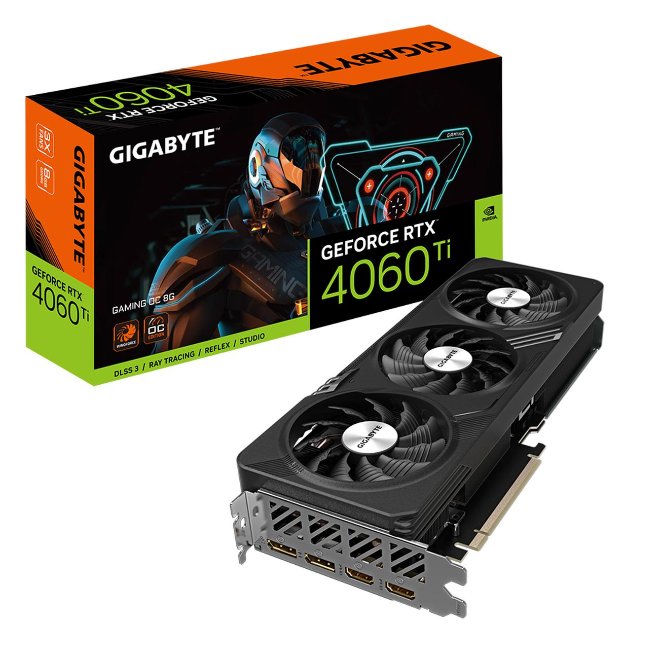 Купить Видеокарта GIGABYTE NVIDIA GeForce RTX 4060 Ti GAMING OC 8GB  (GV-N406TGAMING OC-8GD) в каталоге интернет магазина М.Видео по выгодной  цене с доставкой, отзывы, фотографии - Москва