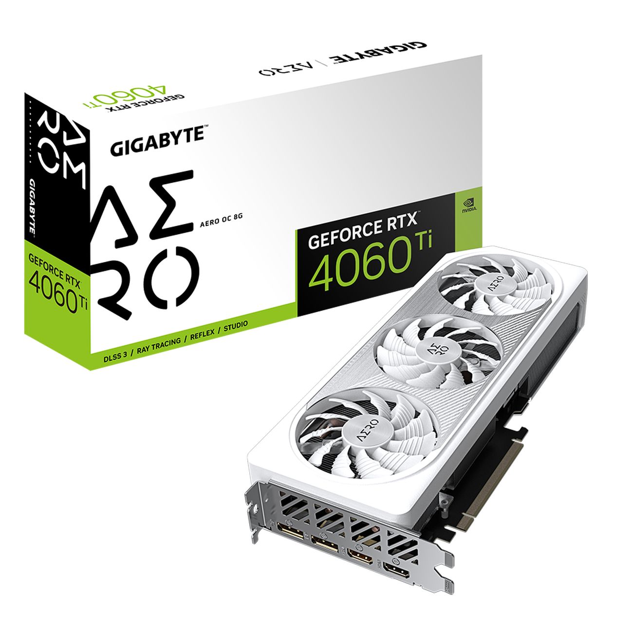 Купить Видеокарта GIGABYTE NVIDIA GeForce RTX 4060 Ti AERO OC 8GB  (GV-N406TAERO OC-8GD) в каталоге интернет магазина М.Видео по выгодной цене  с доставкой, отзывы, фотографии - Москва