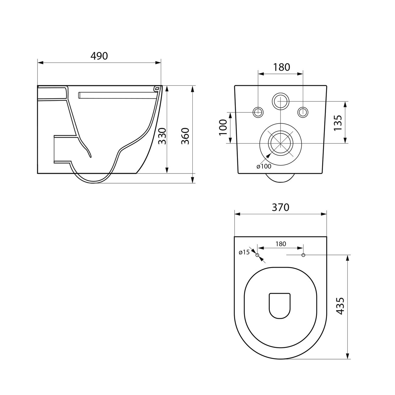 Унитаз point