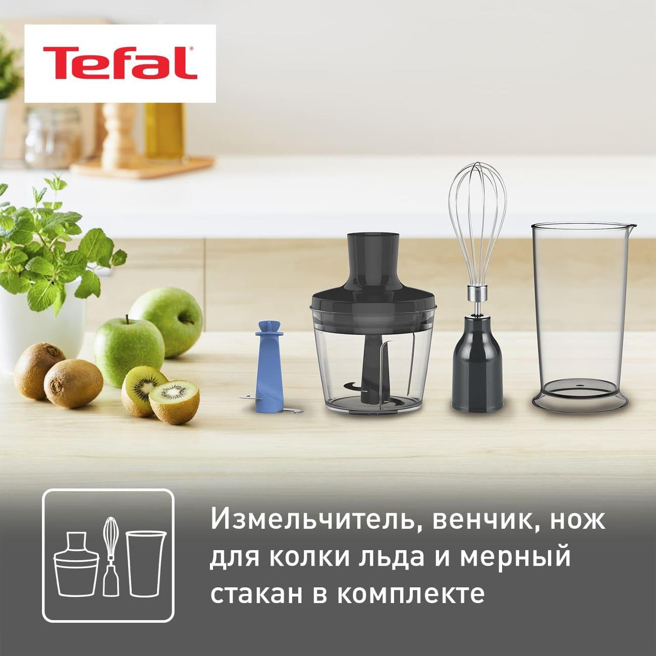 Купить Погружной блендер Tefal Quickchef HB65KD38 в каталоге интернет  магазина М.Видео по выгодной цене с доставкой, отзывы, фотографии - Москва