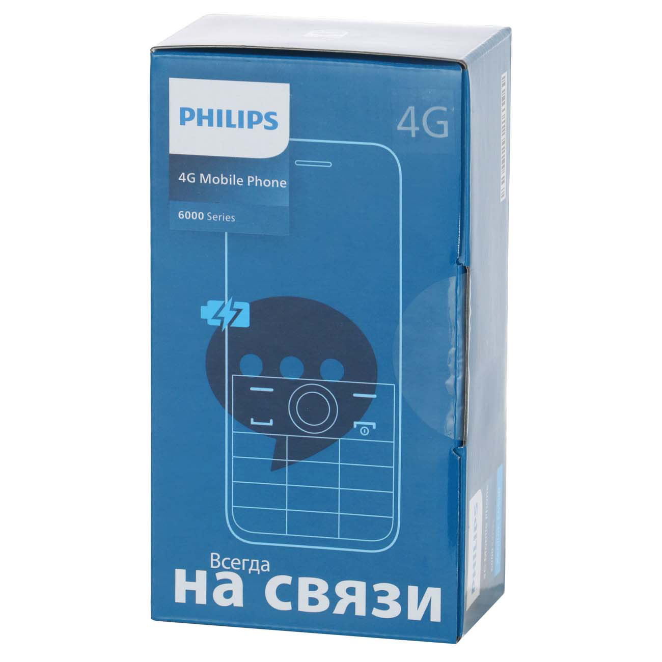 Мобильный телефон Philips черный Xenium Е6500