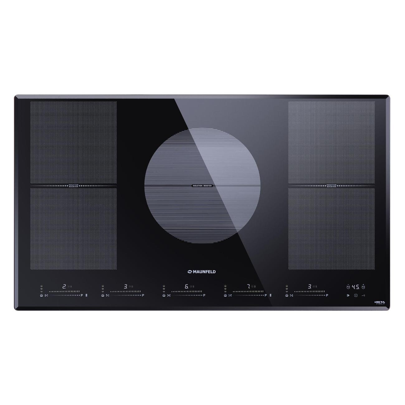 Изображение товара Встраиваемая индукционная панель независимая Maunfeld CVI905SFBK LUX