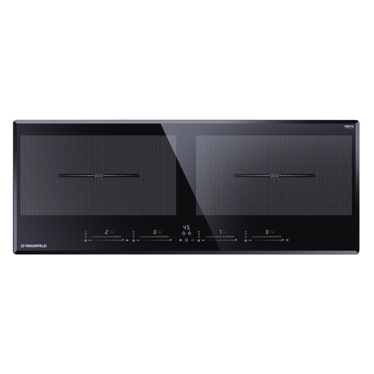 Изображение товара Встраиваемая индукционная панель независимая Maunfeld CVI904SFLBK LUX Изображение товара Встраиваемая индукционная панель независимая Maunfeld CVI904SFLBK LUX