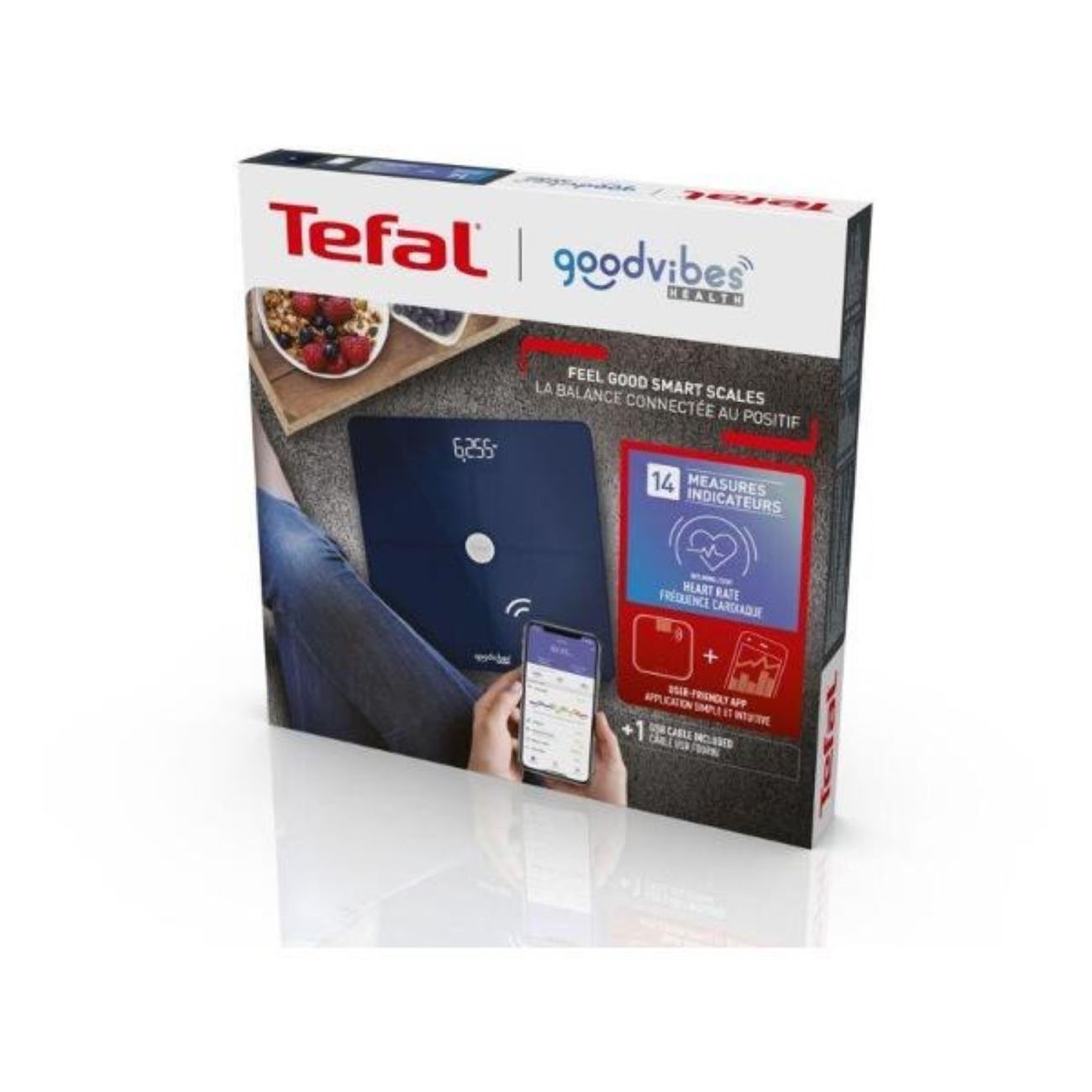 Умные весы Tefal Goodvibes Health BM9661S1