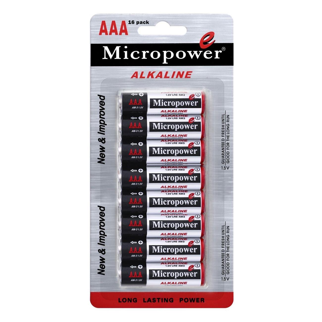 Изображение товара Батарейка алкалиновая (щелочная) Micropower 7LRC16B