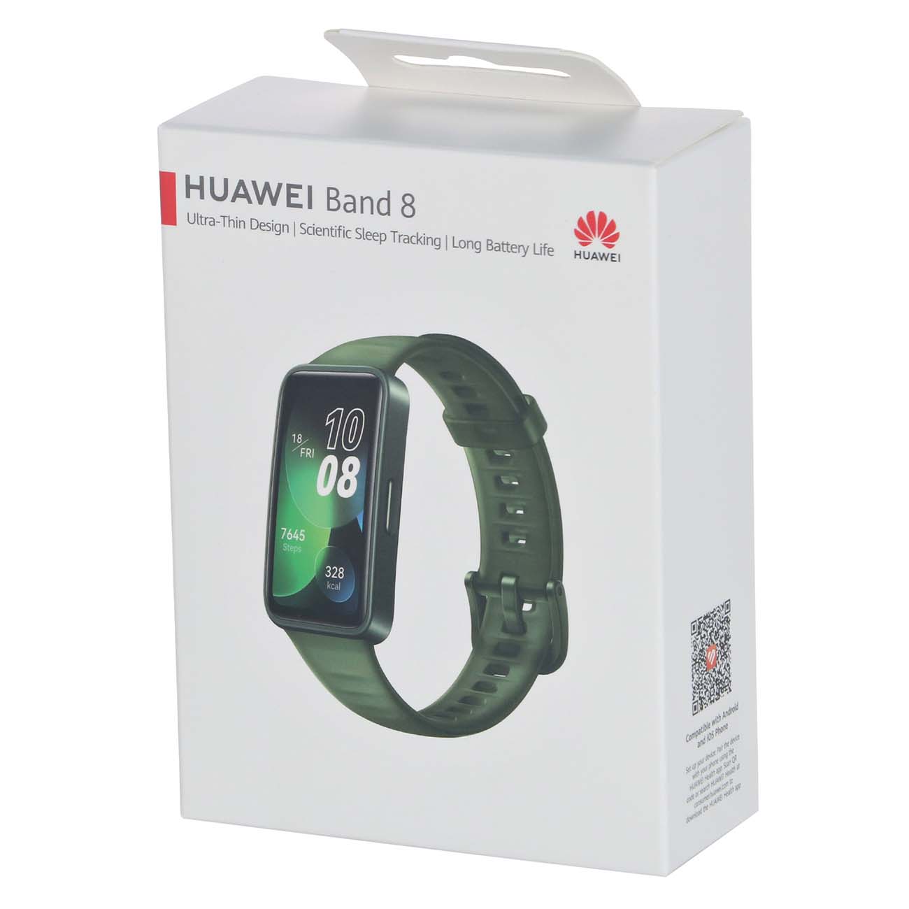 Купить Фитнес-браслет HUAWEI Band 8 (ASK-B19) зеленый в каталоге интернет  магазина М.Видео по выгодной цене с доставкой, отзывы, фотографии - Москва