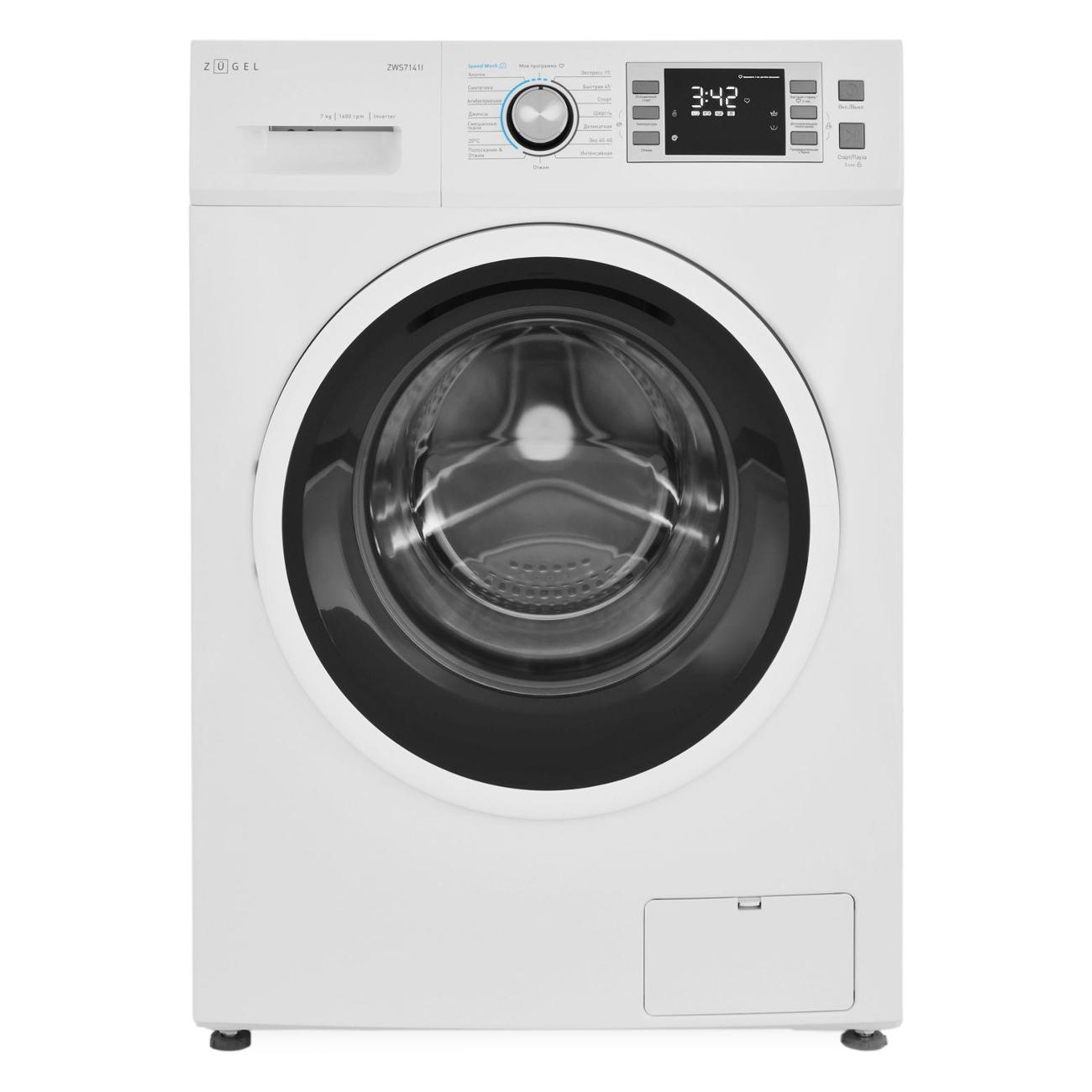 Изображение товара Стиральная машина узкая ZUGEL ZWS7141I