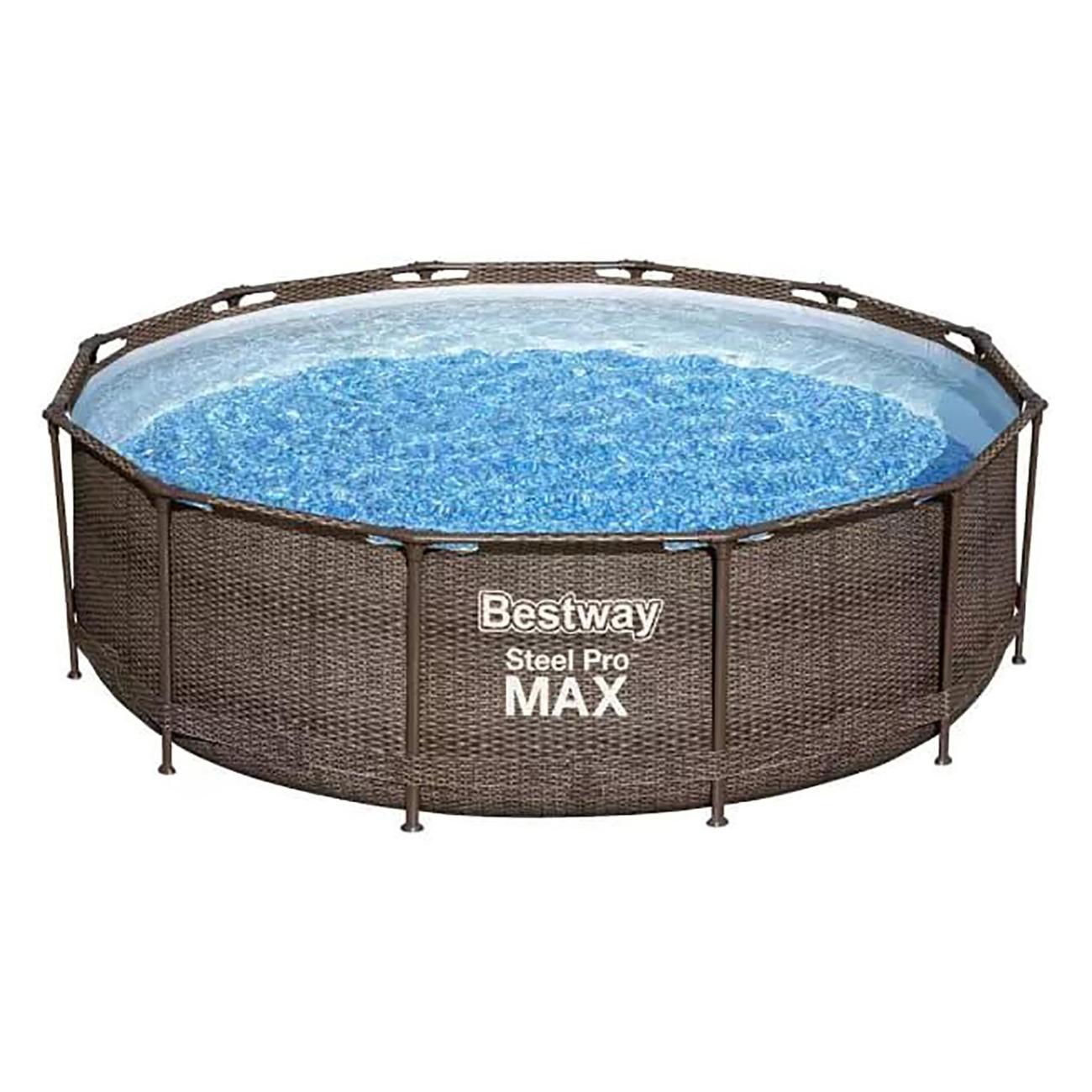 Изображение товара Бассейн надувной Bestway 56709 серый Изображение товара Бассейн надувной Bestway 56709 серый