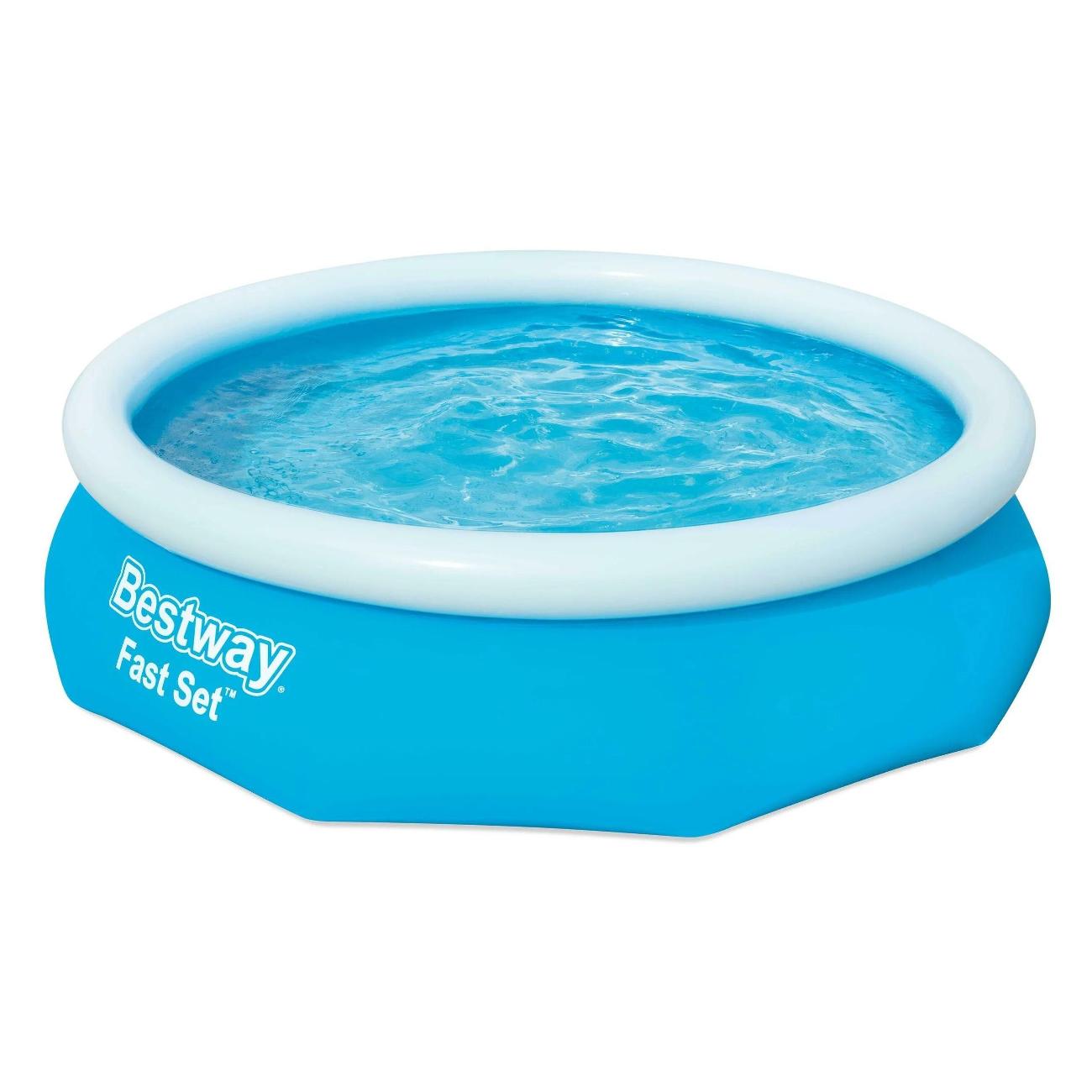 Изображение товара Бассейн надувной Bestway 57266 синий Изображение товара Бассейн надувной Bestway 57266 синий