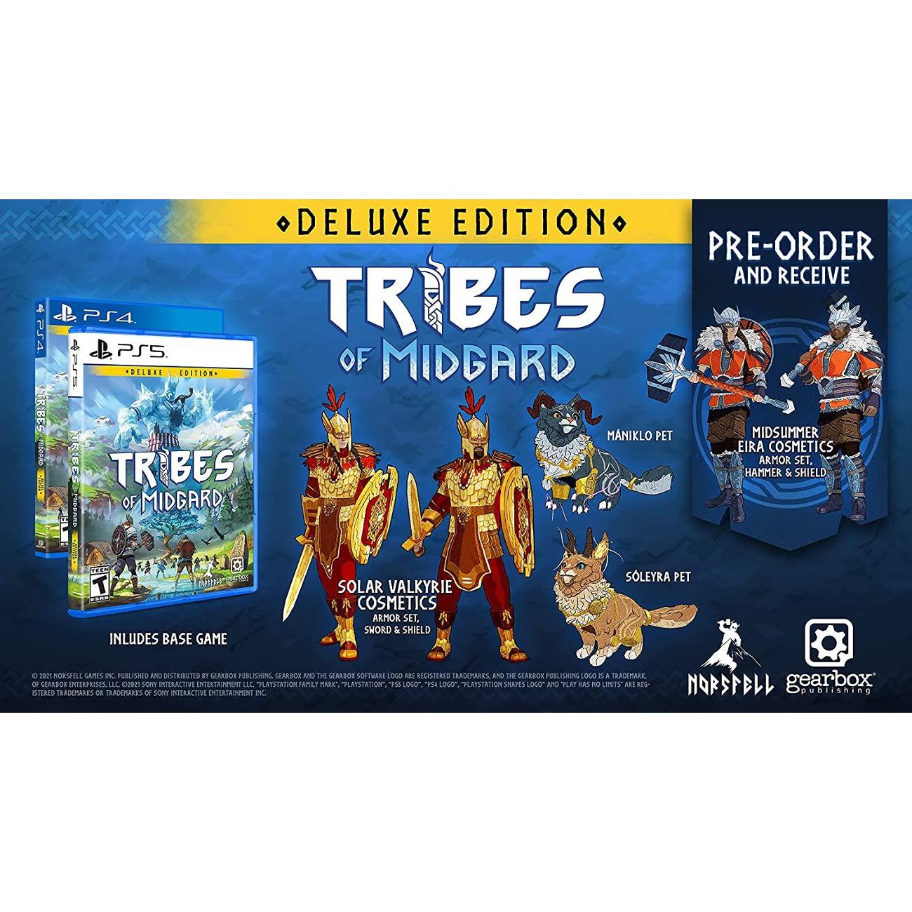 Купить PS4 игра Gearbox Tribes of Midgard. Deluxe Edition в каталоге  интернет магазина М.Видео по выгодной цене с доставкой, отзывы, фотографии  - Москва