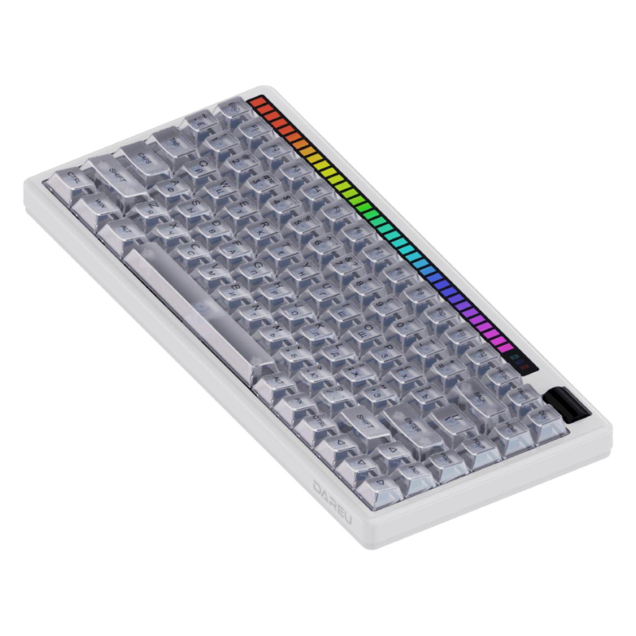 Игровая клавиатура Dareu A84 Pro White (русская раскладка)