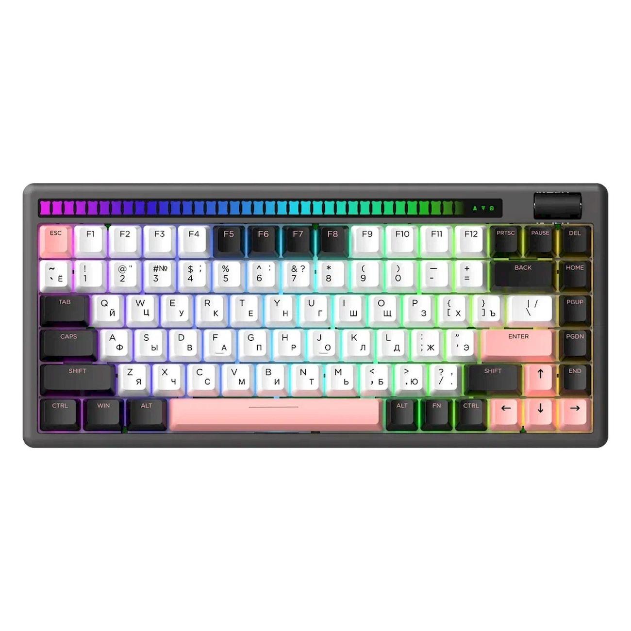 Купить Игровая клавиатура Dareu A84 Pro White-Black (русская раскладка) в  каталоге интернет магазина М.Видео по выгодной цене с доставкой, отзывы,  фотографии - Москва