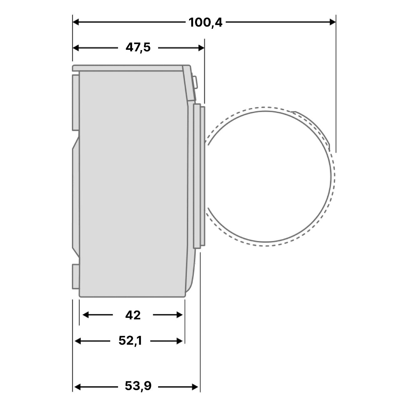 Стиральная машина с сушкой Korting KWD 48IT1486