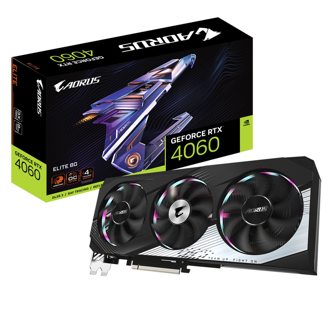 Купить Видеокарта GIGABYTE NVIDIA GeForce RTX 4060 8GB AORUS ELITE 8GB  (GV-N4060AORUS E-8GD) в каталоге интернет магазина М.Видео по выгодной цене  с доставкой, отзывы, фотографии - Москва